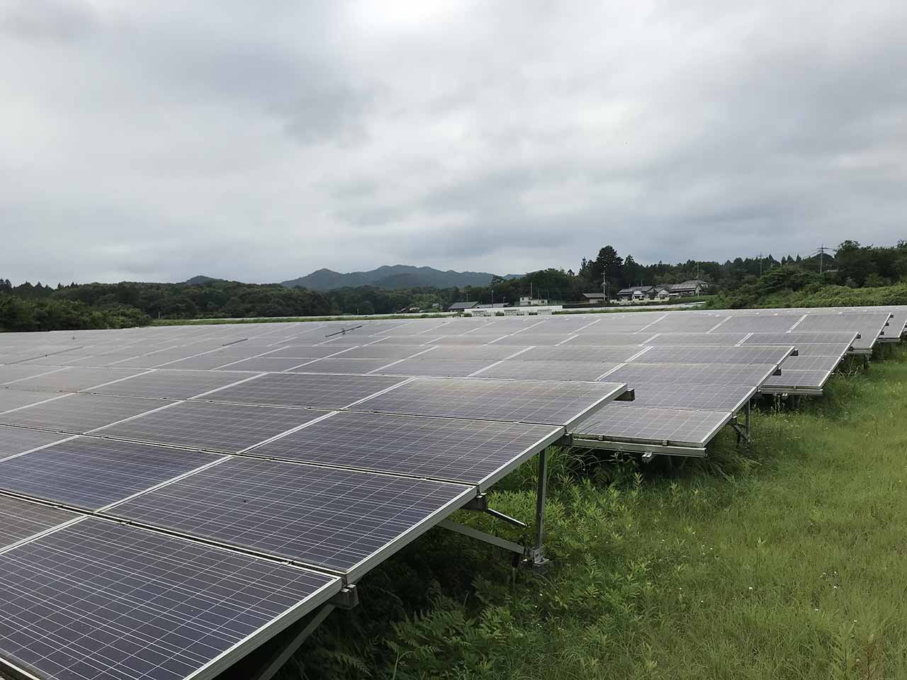 特高太陽光発電所プロジェクト（茨城県常陸大宮市）への投資案件（ブラウンフィールド）の写真2