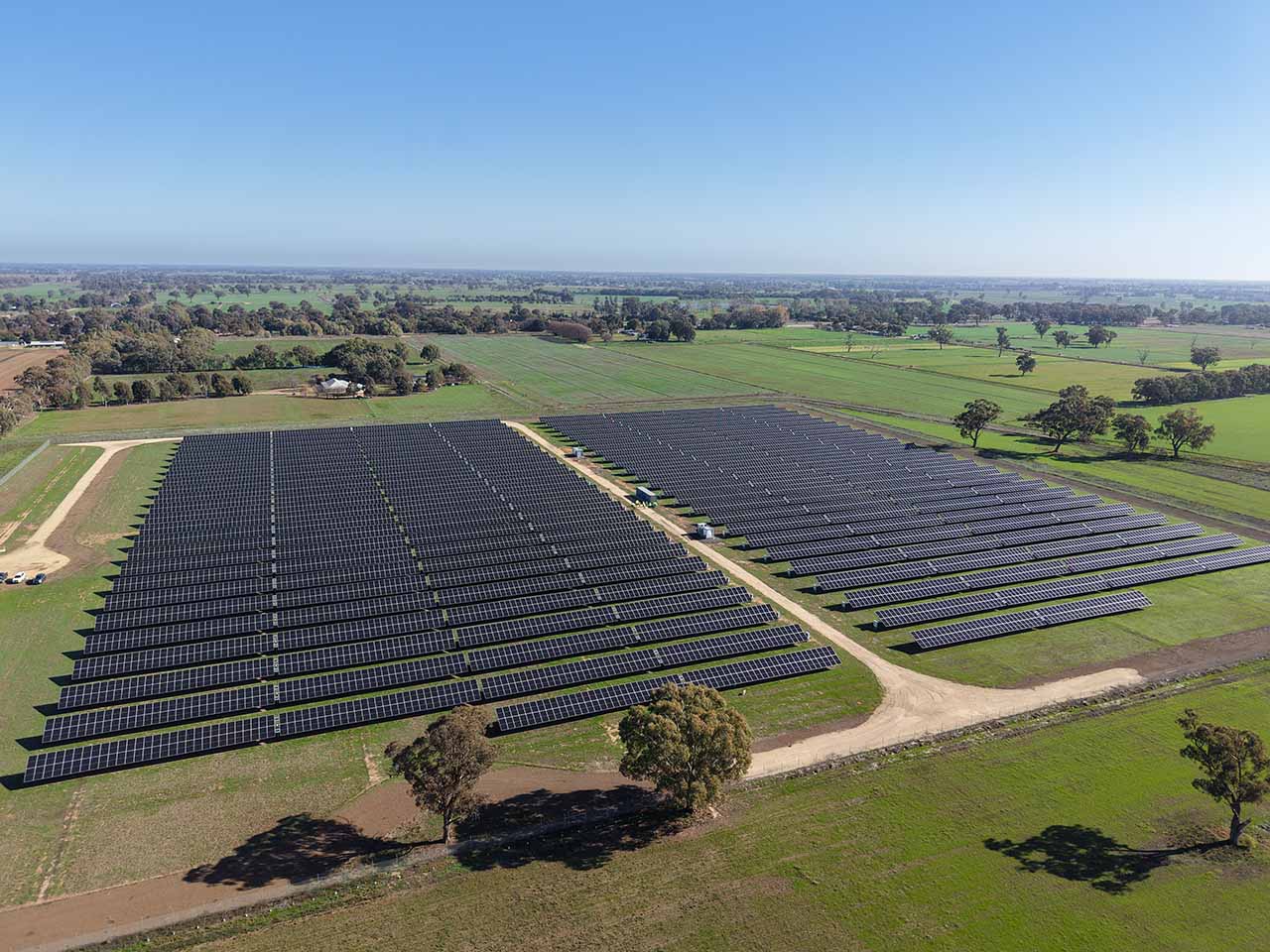 オーストラリア　ビクトリア州ナマーカに所在する太陽光発電所への投資の写真3