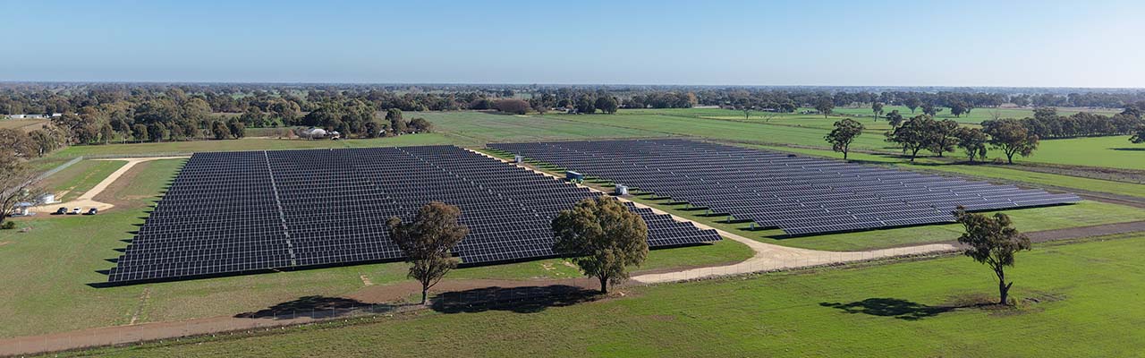 オーストラリア　ビクトリア州ナマーカに所在する太陽光発電所への投資の写真2