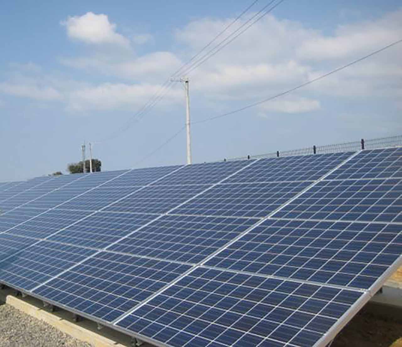 高圧太陽光発電所（香川県観音寺市）への共同投資案件（グリーンフィールド）の写真1