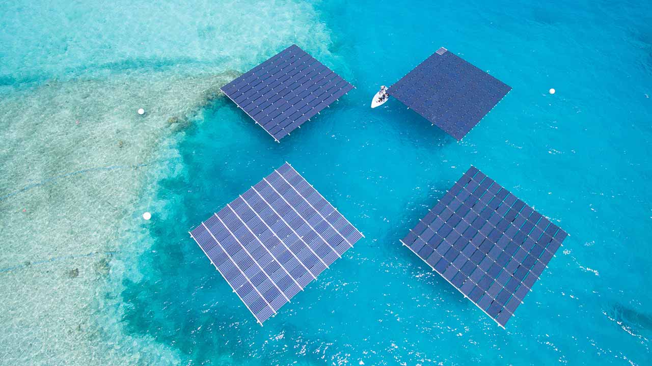 モルディブ共和国で洋上太陽光事業を展開するSwimsol GmbHへ出資の写真