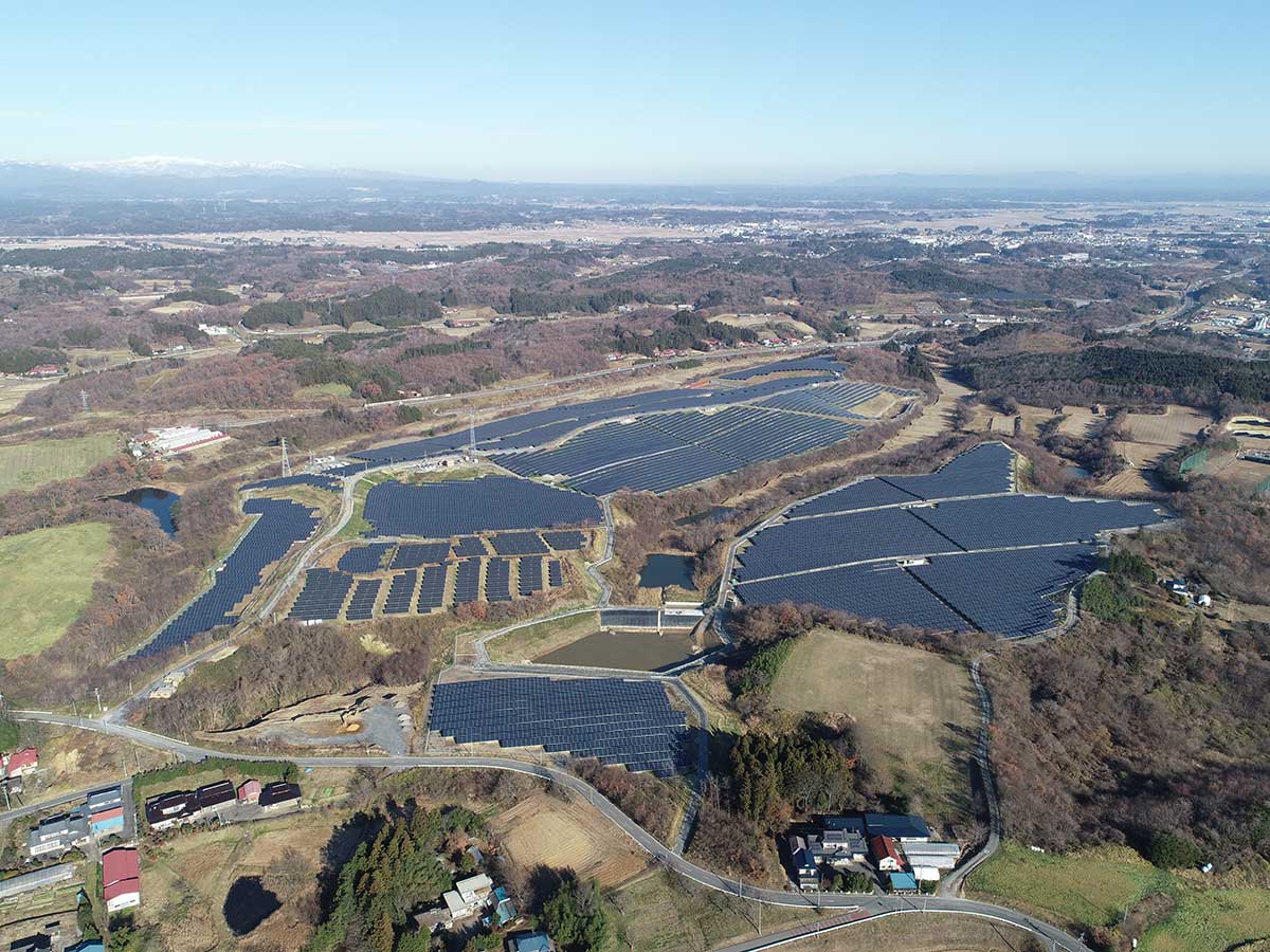 ブラウンフィールドの太陽光発電事業への投資に特化した私募コアファンドへ運用資産を拠出の写真